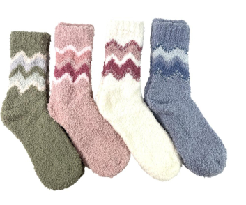 PACK 4 CALCETINES SUELA ZIG ZAG