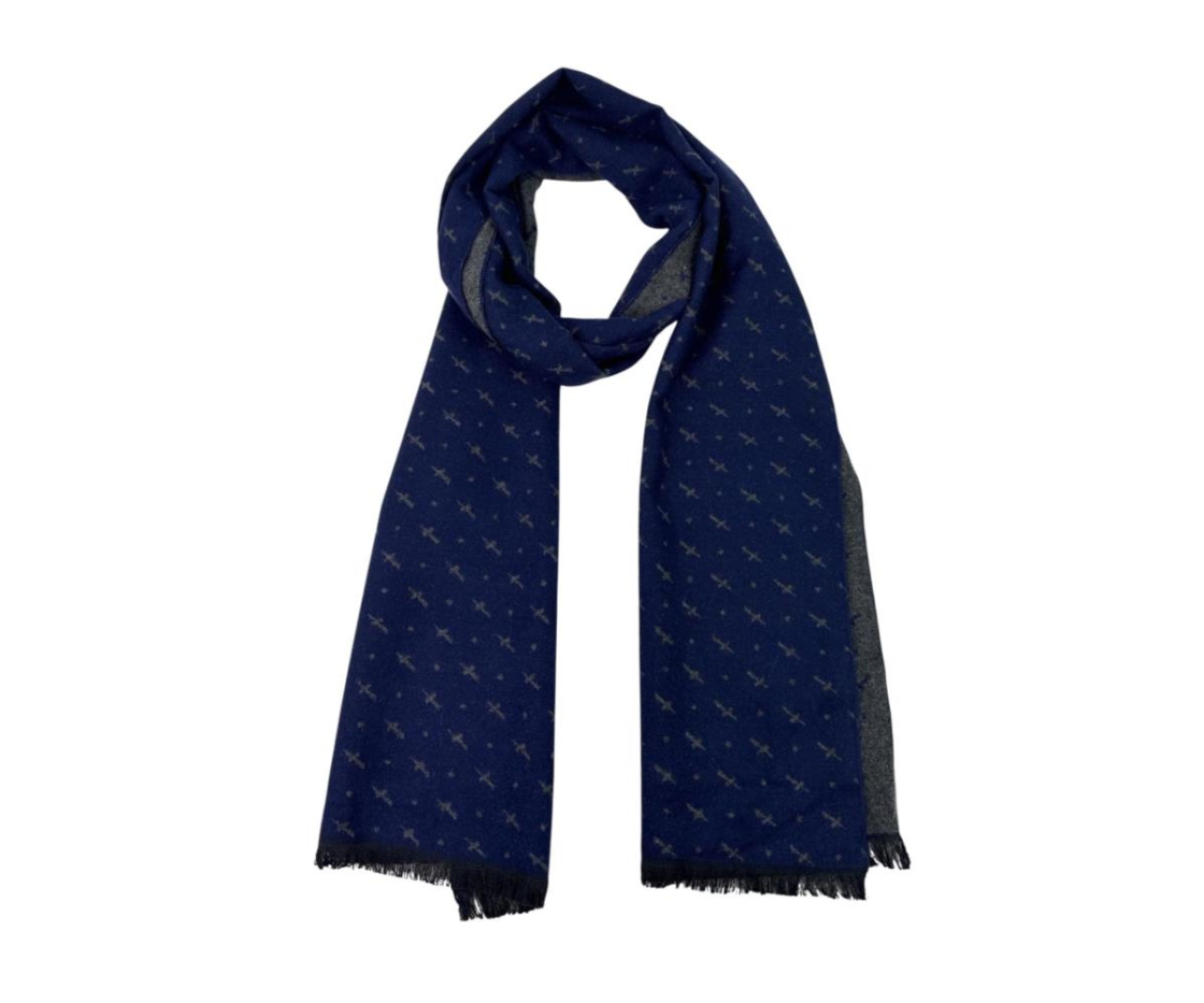 BUFANDA ESTAMPADA CABALLERO