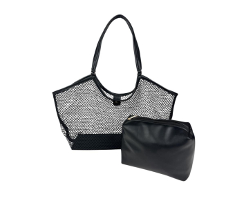 BOLSO REJILLA TRANSPARENTE