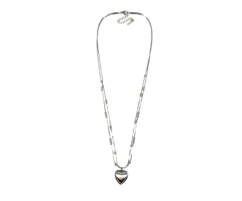 COLLAR ACERO CORAZON
