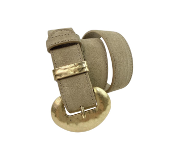 CINTURON3,5 CM PIEL ANTELINA HEBILLA DOR