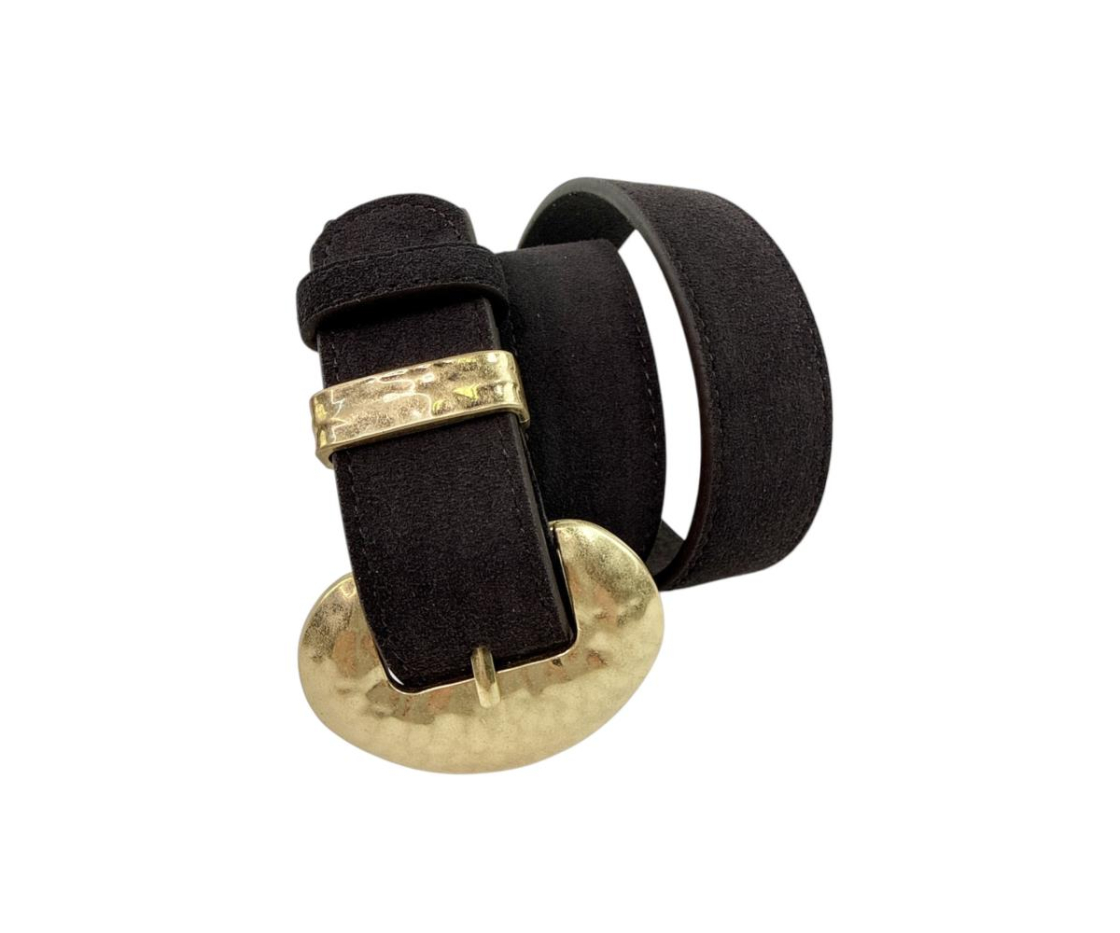 CINTURON3,5 CM PIEL ANTELINA HEBILLA DOR