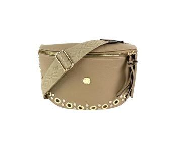 BANDOLERA CON OJALES BICOLOR