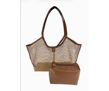 BOLSO REJILLA TRANSPARENTE