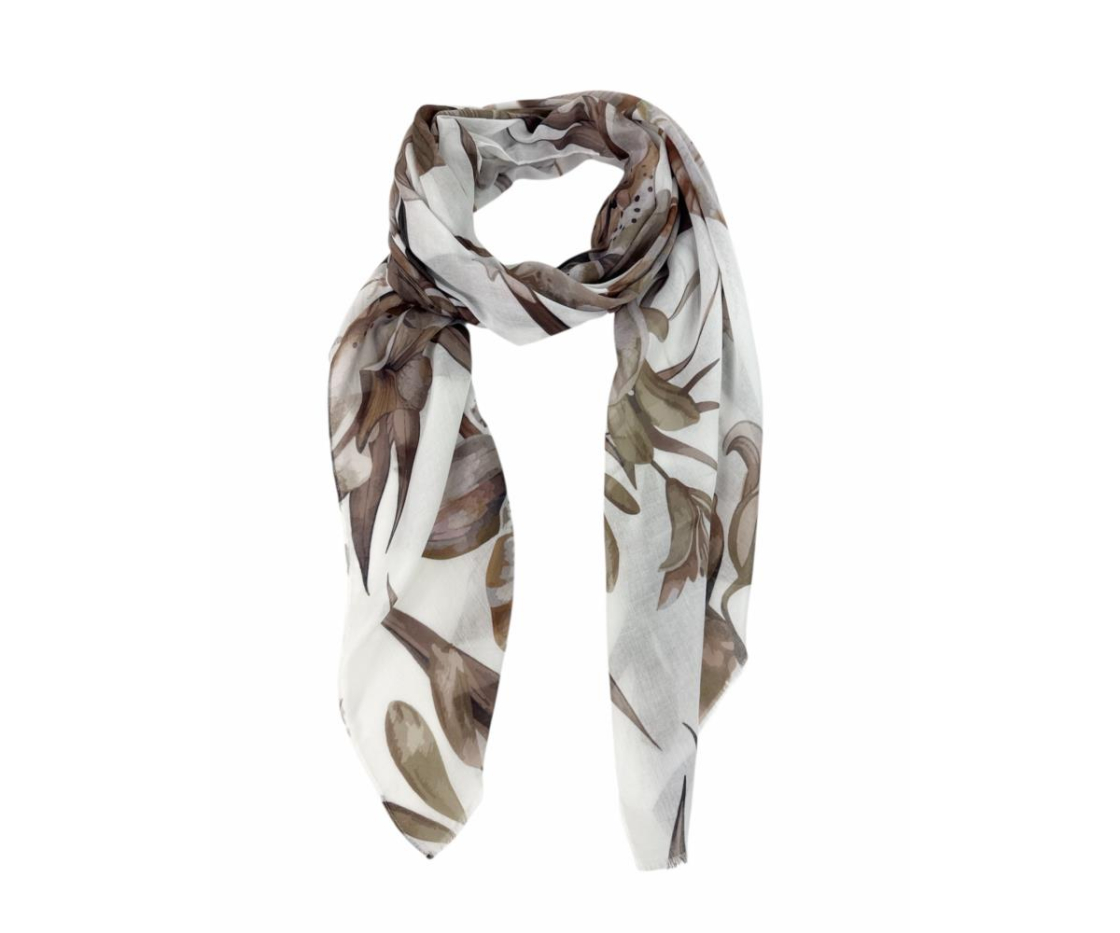 FOULARD ESTAMPADO FLOR