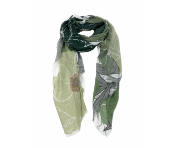FOULARD FLOR GIGANTE CENTRAL