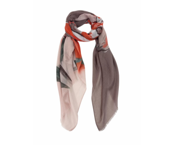 FOULARD 2 FLORES BICOLOR