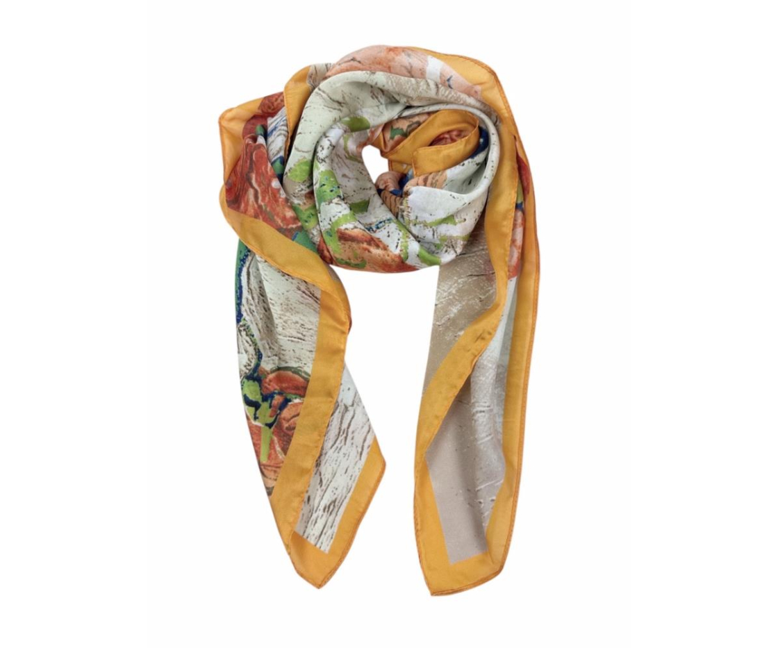 FOUL (20 % SILK) ESTAMP 90X90