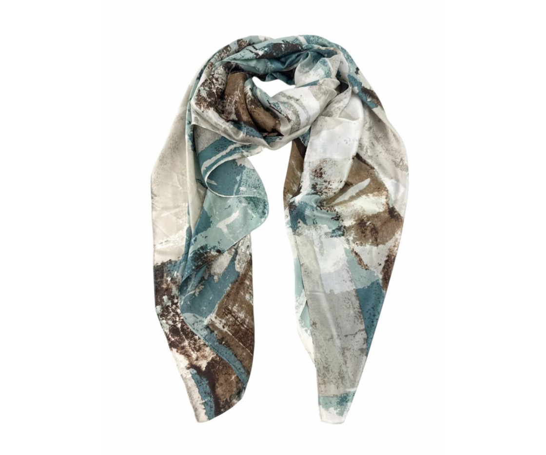 FOULAR "20 % SILK" ESTAMPADO