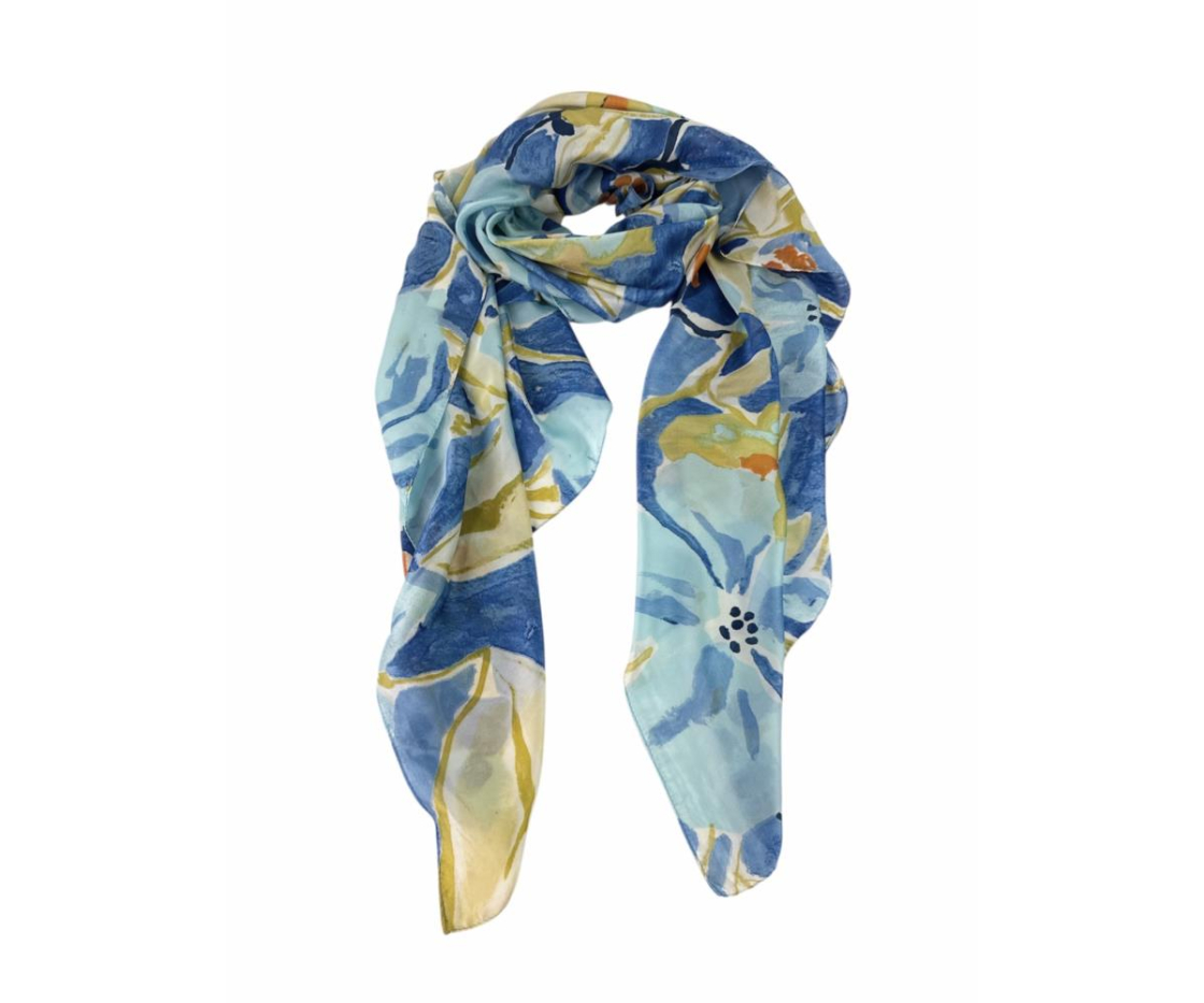 FOULAR "20 % SILK" ESTAMPADO