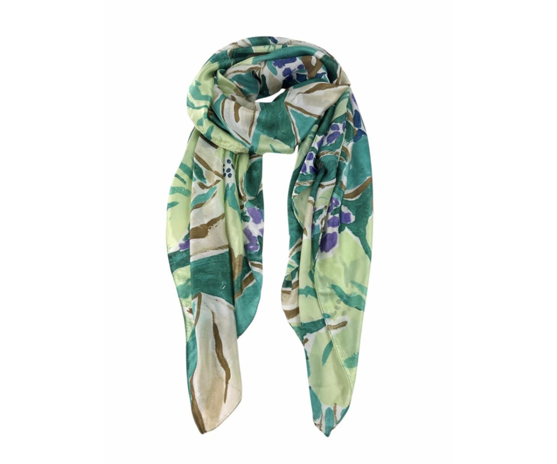 FOULAR "20 % SILK" ESTAMPADO