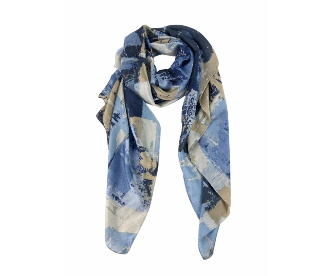 FOULAR "20 % SILK" ESTAMPADO