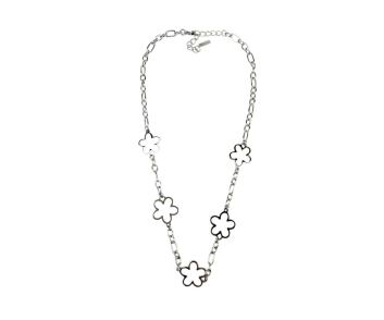 COLLAR ACERO FLOR
