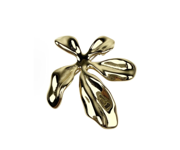 BROCHE  ACERO FLOR