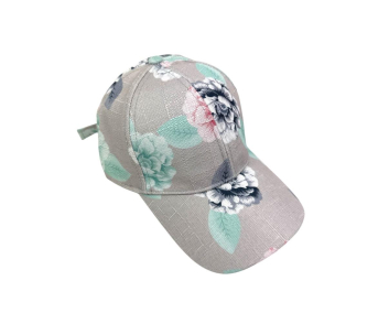 GORRA ESTAMPADA FLORES