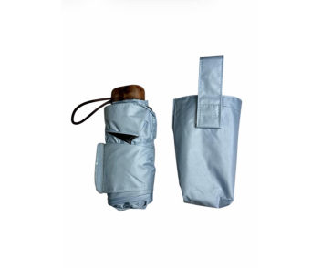 PARAGUAS PLEGABLE LISO BOLSO