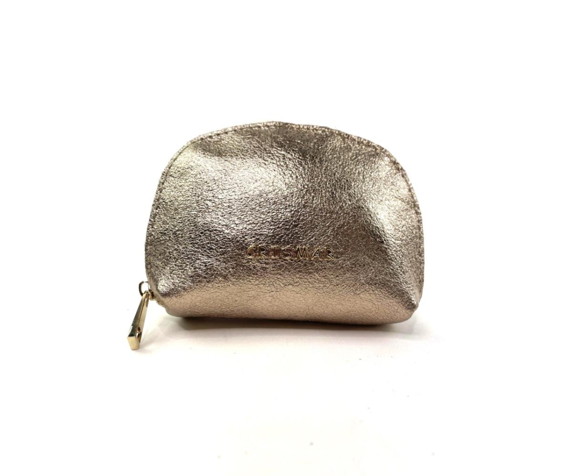 MONEDERO PIEL OVALADO