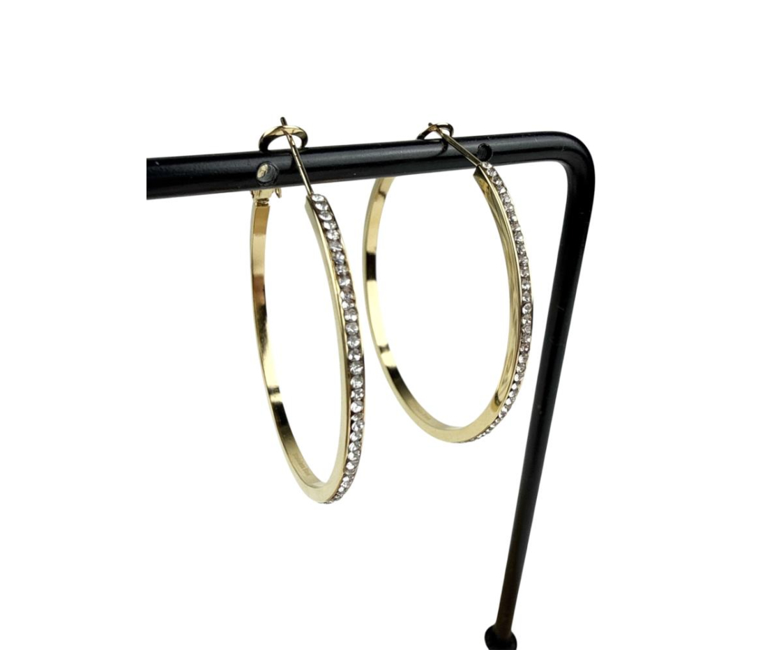 ARO GRANDE CERRADO STRASS 40MM