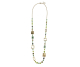 COLLAR LARGO TONOS VERDES
