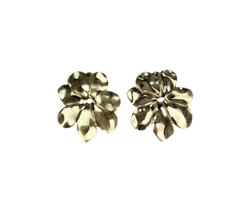 PENDIENTES GRANDES FLOR PEGADOS