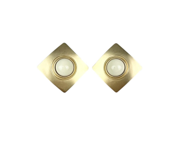 PENDIENTES GRANDES ROMBO PIEDRA