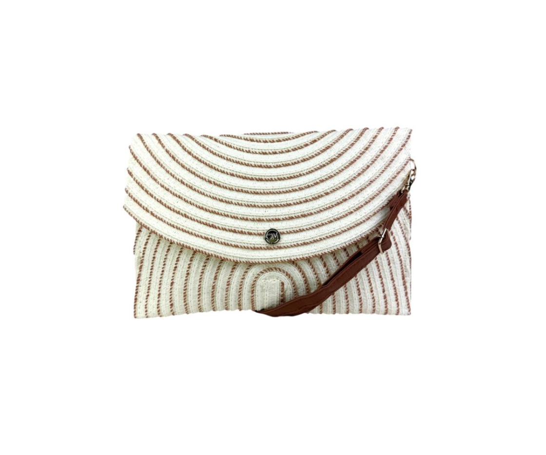 CARTERA RAF CON TAPA RAYAS