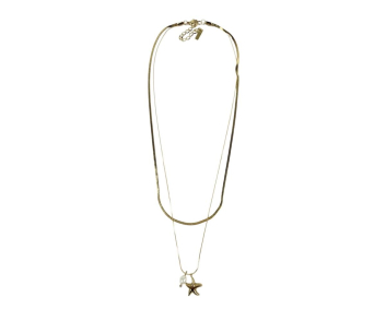 COLLAR ACERO 2 VUELTAS ESTRELLA