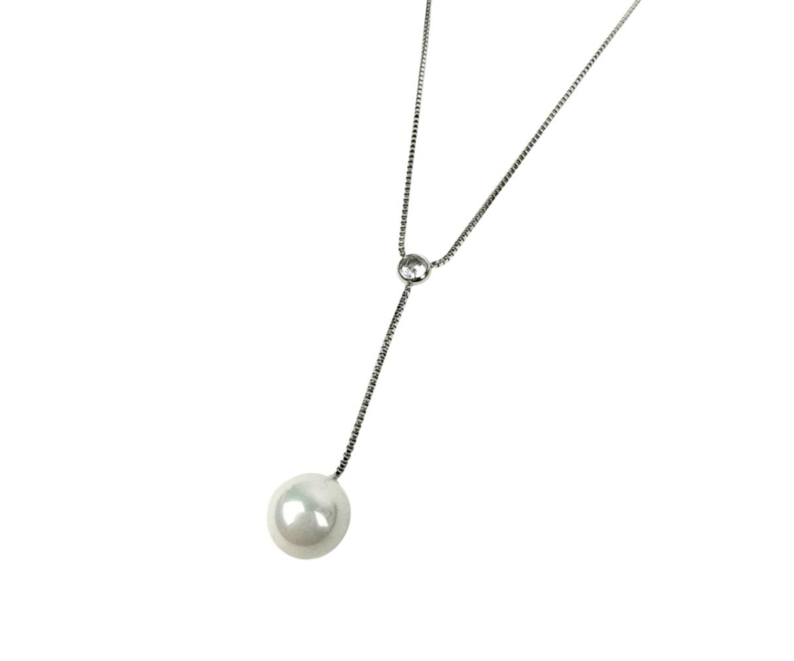 COLL ACERO MULTI CON PERLA