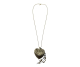 COLLAR LARGO CORAZON HUECO