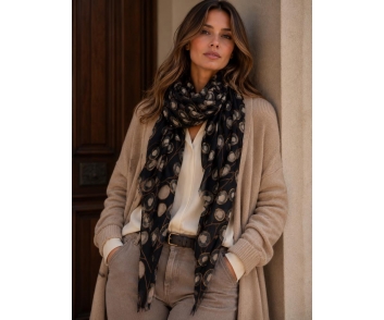 FOULARD LUREX BURBUJAS