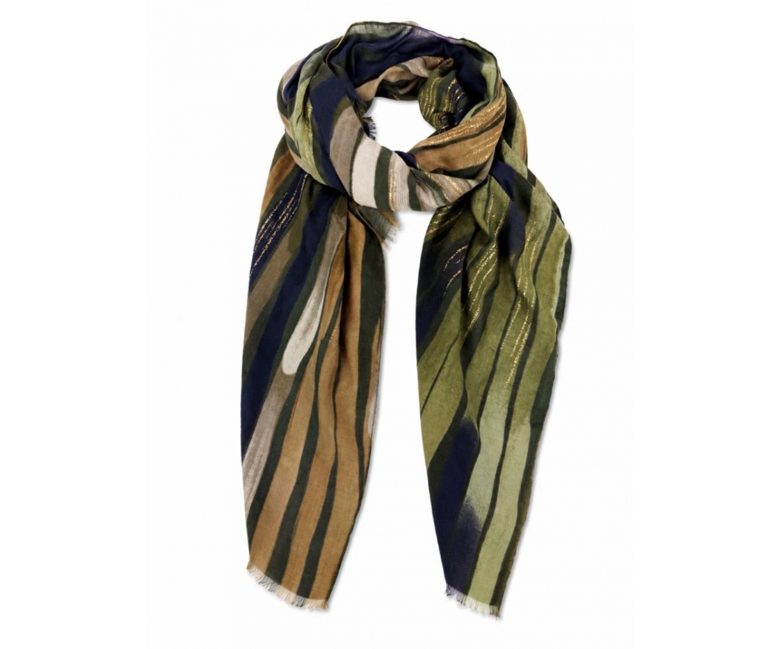 FOULARD RAYAS LUREX