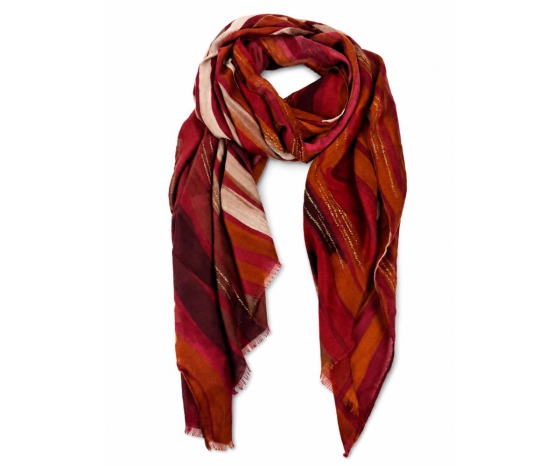 FOULARD RAYAS LUREX