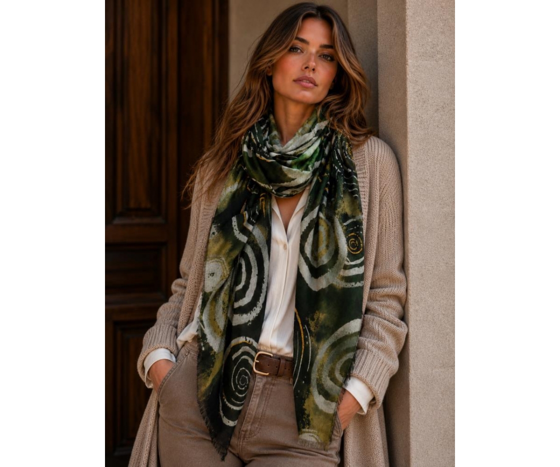FOULARD ESPIRALES