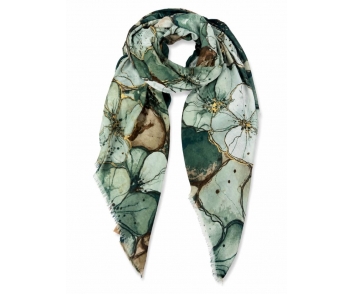 FOULARD FLORES GRANDES