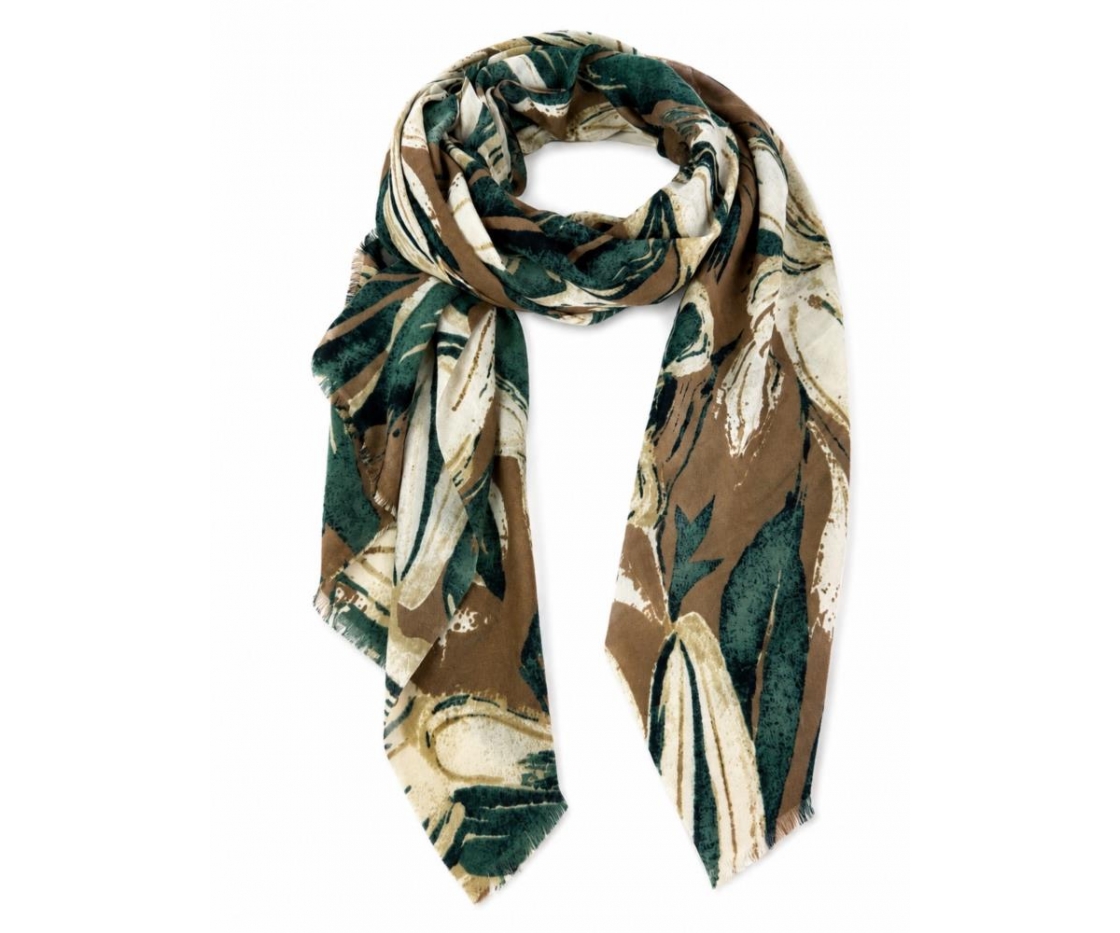 FOULARD EST HOJAS