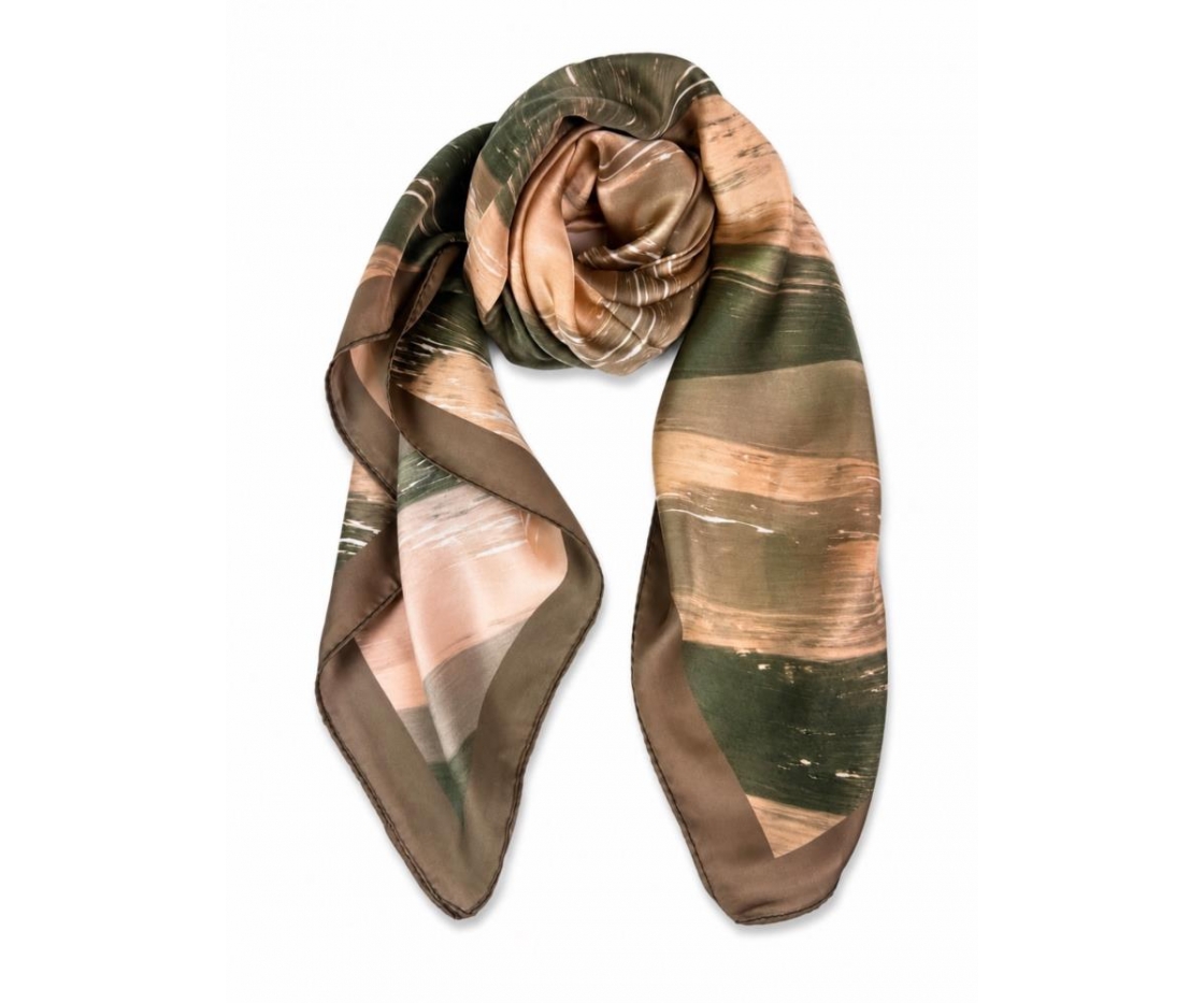FOULARD CUELLO SEDA 70 X 70