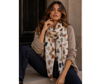 FOULARD CORAZONES