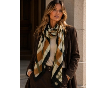 FOULARD ESTAM CUADROS