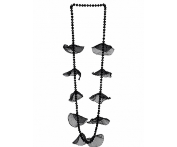 COLLAR LARGO HOJAS