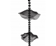 COLLAR LARGO HOJAS