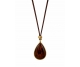 COLLAR LARGO PIEDRA LAGRIMA