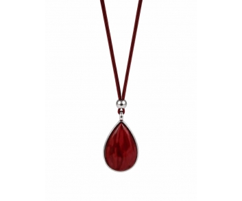 COLLAR LARGO PIEDRA LAGRIMA