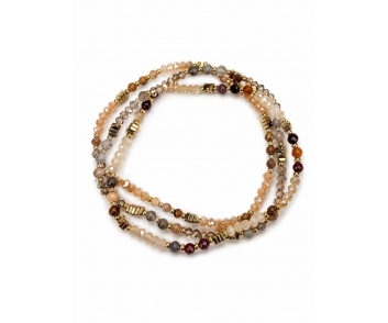 PACK 3 PULSERAS CRISTAL