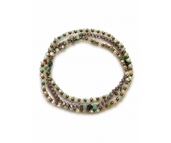 PACK 3 PULSERAS CRISTAL