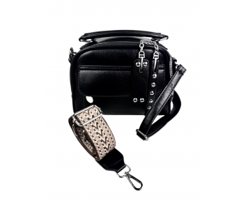BOLSO MANO BANDOLERA CON SOLAPA