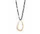 COLLAR LARGO PIEZA OVAL