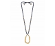 COLLAR LARGO PIEZA OVAL