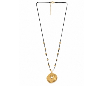 COLLAR LARGO PIEZA REDONDA