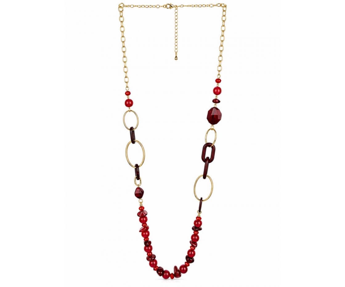 COLLAR LARGO RUBI