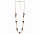 COLLAR LARGO MARRON